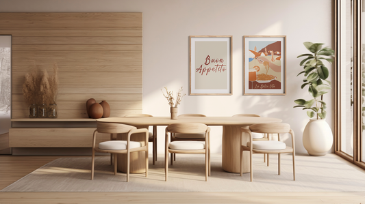 Harmoniser les Couleurs Terreuses des Affiches avec votre Décoration : Une Inspiration Italienne